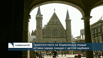 HПравителството на Нидерландия подаде оставка заради скандал с детски надбавки
