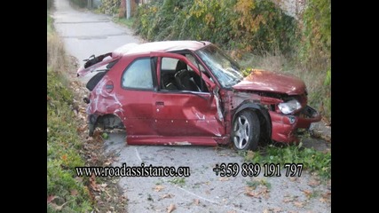 Peugeot Crash roadassistance 