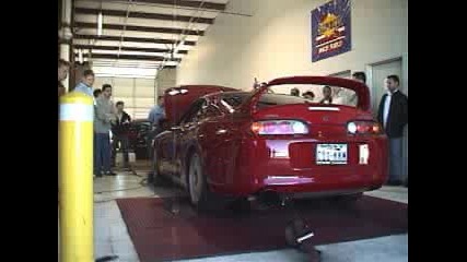 Toyota Supra Dino Test