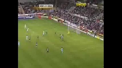 20.10.2008 Newcastle United Vs Manchester City 2 - 2