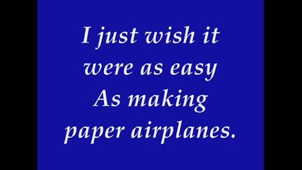 Jojo - Paper Airplanes [new Song 2011] + Lyrics