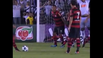 Santos - Flamengo 4:5 Роналдиньо с 3 гола