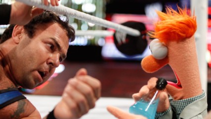 A Muppet slips Santino a mysterious potion on a special Halloween Raw: Raw, Oct. 31, 2011 (WWE Network Exclusive)