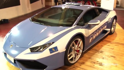 Lamborghini Huracan постъпва на служба в полицията