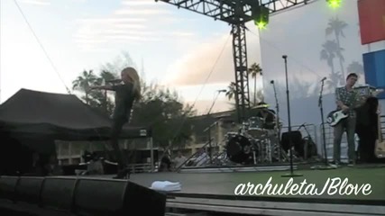 Ashley Tisdale - Hot Mess Live at Microsoft Opening 
