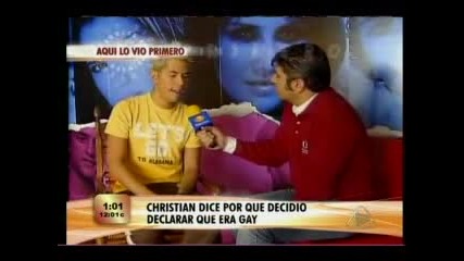 Christian Chavez От Rbd Признава Че Е Гей