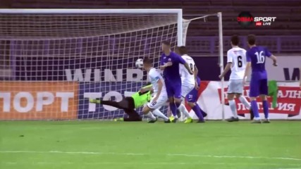 Етър - Славия 2:0 /първо полувреме/