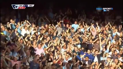 Манчестър Сити с измъчена победа над Кристъл Палас
