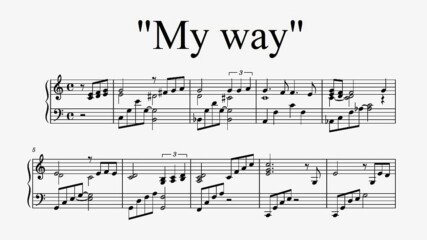 "My Way" - Frank Sinatra (Piano Cover)