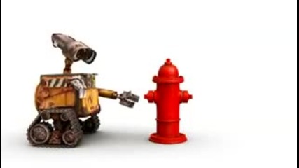Pixar Short Wall-e Meets Fire Hydrant