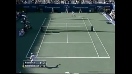 Us Open 2003 : Родик - Налбандиан | част 1/2 