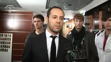 fashiontv Ftv.com - Milan Man F W 2009 - 10 - Salvatore Ferragamo Backstage 