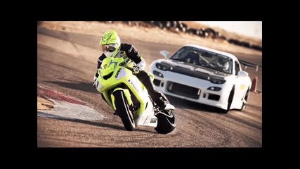 drift motorcycle vs car