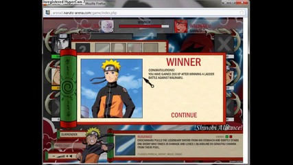 Naruto Arena danny_95 sannin battles