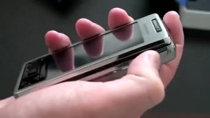Разопаковане наsony Ericsson Xperia X1 