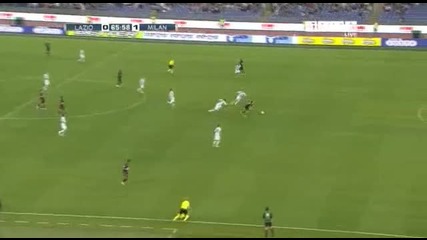 Лацио 0:1 Милан / гол на Златан Ибрахимович / 