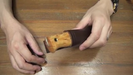 тест на нож Helle Temagami
