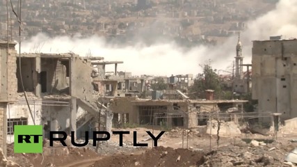 Syria: RT crew comes under attack during visit to Zabadani