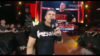 Wwe Raw 27.2.2012 John Cena Vs The Miz