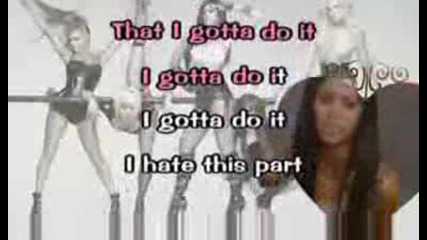 The Pussycat Dolls - I Hate This Part [karaoke] Hq .avi