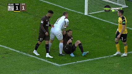 Динамо Дрезден - Санкт Паули 1:1 /репортаж/