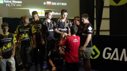 Gamegune 2012 - Връчването на медалите!