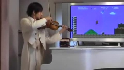 Супер Марио Озвучен с Цигулка 