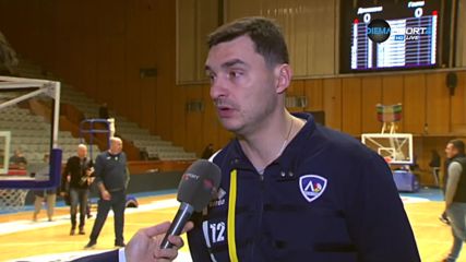 Владо Николов: Намалихме грешките, поздравявам Пирин за играта им в четвъртия гейм