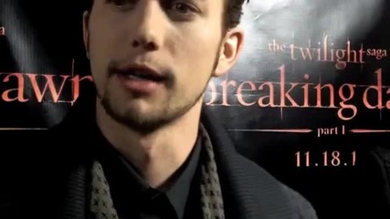 The Mash interviews Jackson Rathbone about Twilight Breaking Dawn Part 1