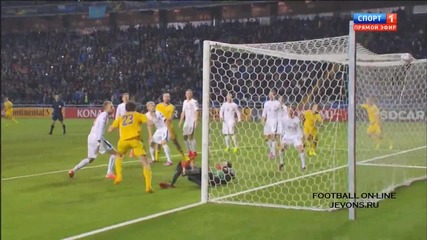 Казахстан 2 - 4 Чехия ( квалификация за Европейско първенство 2016 ) ( 13.10.2014 )
