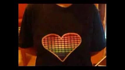 T - Shirt Equalizer - Heart - Beat