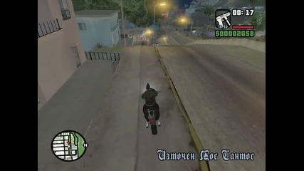 Gta : San Andreas Епизод 6 - Преследване на член от Вагос