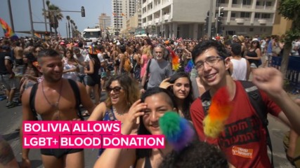 Gay people now can donate blood in Bolivia