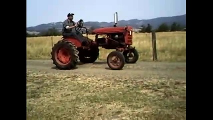 How to not load a tractor 
