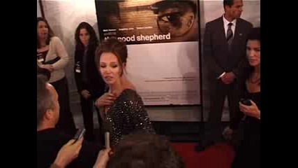 Джоли На Премиерата На Good Shepherd