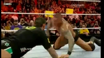 Randy Orton Punt Kicks Mason Ryan