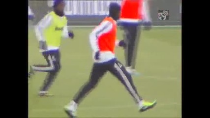 Трениворка на Реал Мадрид 29.01.2011