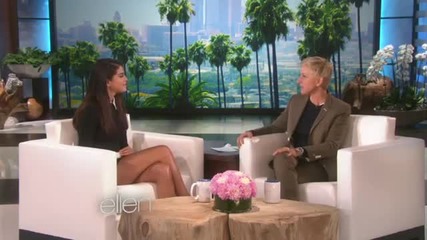 Selena Gomez interview on the Ellen show 2014