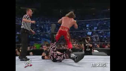 Wwf The Rock Edge vs. Chris Benoit Eddie Guerrero - Smackdown 01.08.02