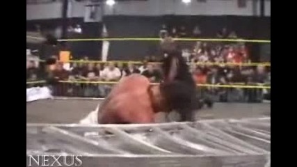 The Sandman vs. Sabu vs. New Jack - Body Bag Match 18.05.2002