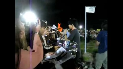 Adam Lambert after American Idol concert
