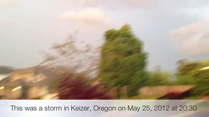 Голяма гръмотевична буря снимана с камера