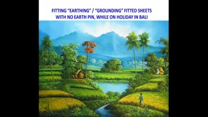 Earthing Grounding Fitted Sheets with No Earth Pin in Bali