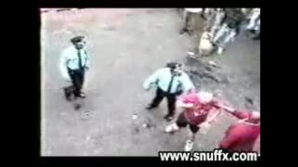 Полицията гони пияница :d