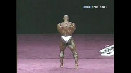 Bodybuilder Ron Coleman Mr. Olimpia 2001 