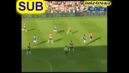 Psv - Ajax - 6:2 всички голове 19.04.2009