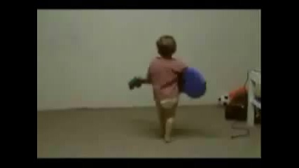 Лудо бебе полудява по хард рока ! 