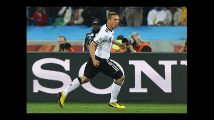 Germany vs Australia World Cup South Africa Lukas Podolski Pics [13.6.2010]