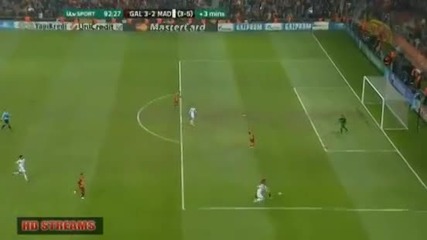 Галатасарай удари Реал в истински спектакъл, но отпадна / Галатасарай - Реал Мадрид 3:2 (09.04.2013)