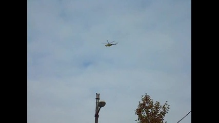 Хеликоптер над Пловдив